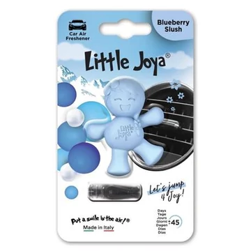 Autóillatosító, szellőzőrácsra, LITTLE JOE "JOYA Blueberry Slush", v. kék