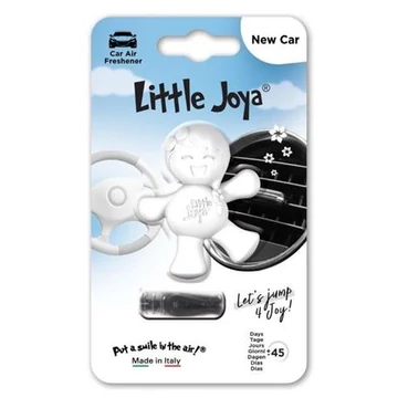 Autóillatosító, szellőzőrácsra, LITTLE JOE "JOYA New Car", fehér