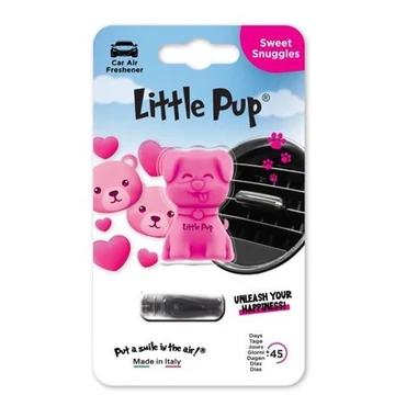 Autóillatosító, szellőzőrácsra, LITTLE JOE "PUP Sweet Snuggles", pink