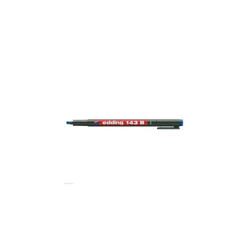 Alkoholos marker, OHP, 1 mm, EDDING "143 B", kék