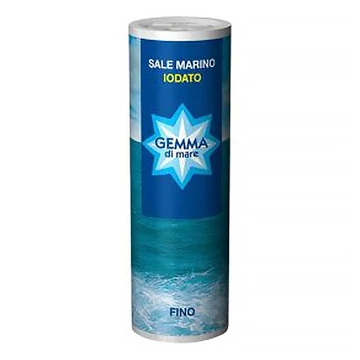 Tengeri só SALINS GEMMA finom jódozott szórófejes 250 g