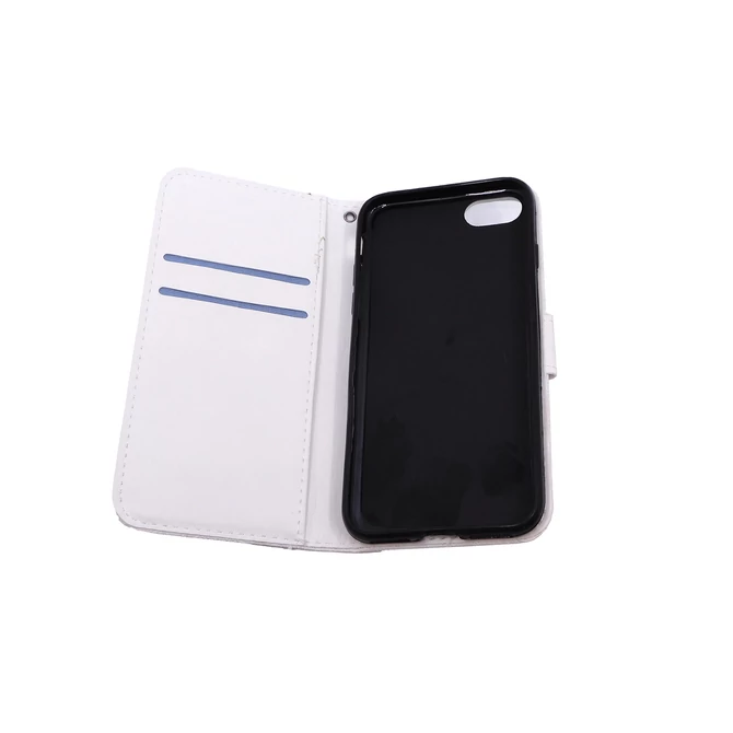 iPhone 7/8 fehér flip tok