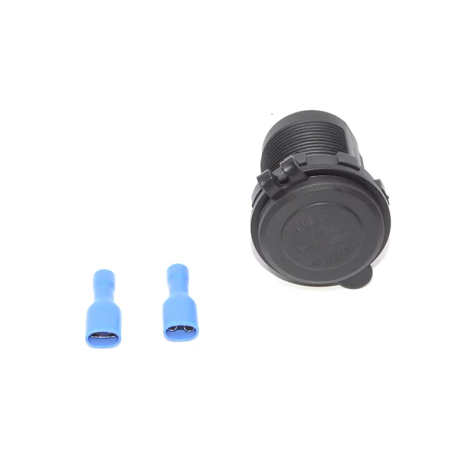 Autós töltőadapter, 12V / 24V USB,