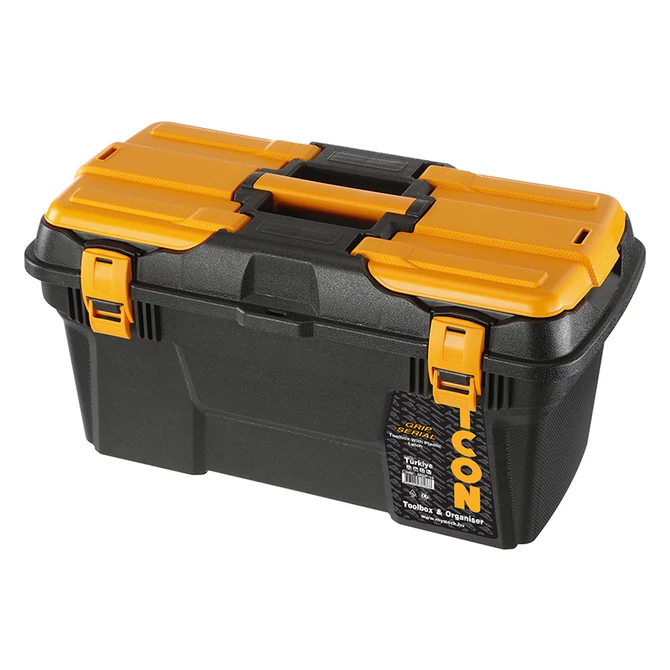 Szerszámosláda műanyag csattal 22