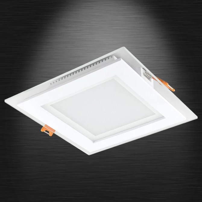 CAPRI GLASS S 18W 4500K szögletes mélysugárzó