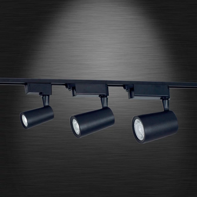 METRO 02 30W 4500K 3 fázisú sínes lámpatest fekete