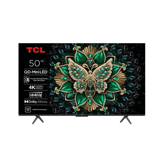 TCL 50C6K LED Televízió 127cm 4K QD-MiniLED HDR Google TV