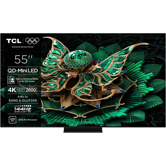 TCL 55C7K LED Televízió 139cm 4K QD-MiniLED HDR Google TV