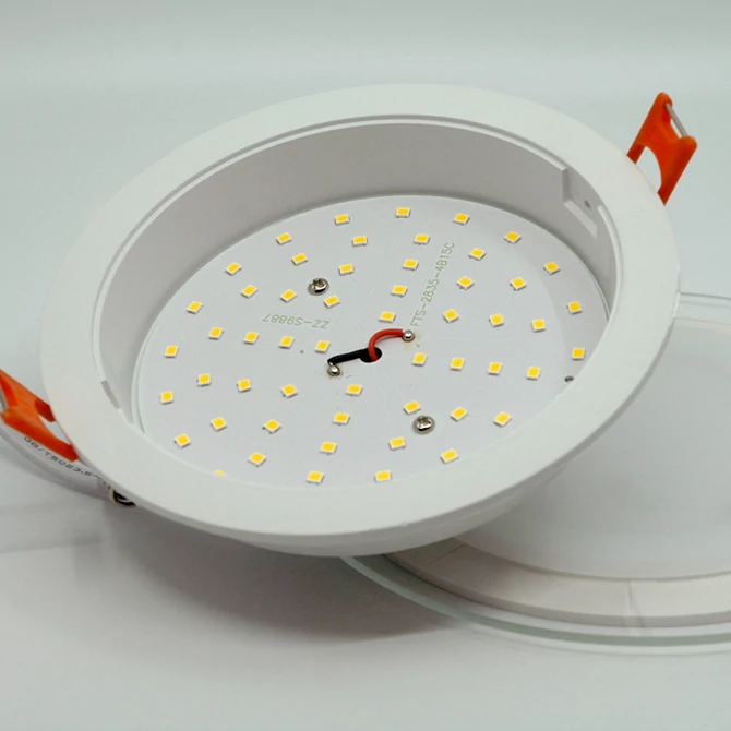 CAPRI GLASS R 18W 4500K kerek mélysugárzó