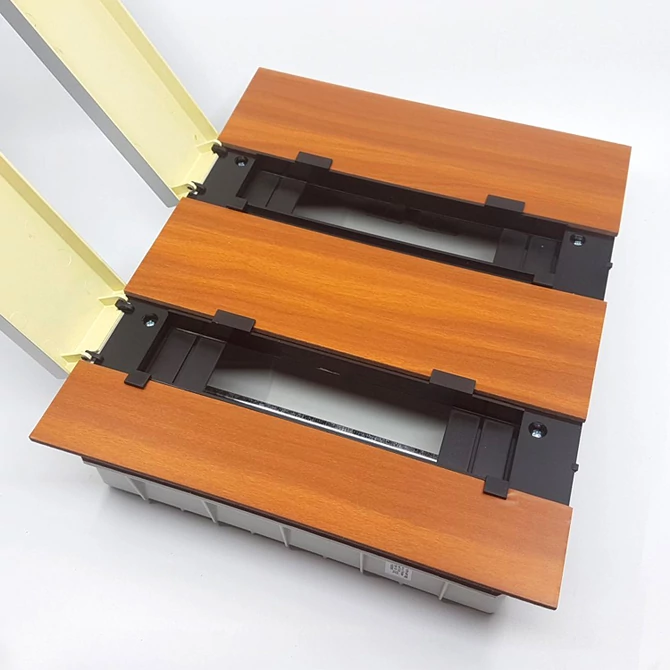 PRO BOX DELUX 24 modulos süllyesztett elosztó doboz Tölgy