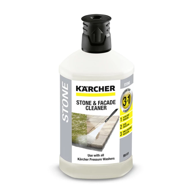 Tisztítószer, Kő- és homlokzattisztító RM 611 1l, Karcher
