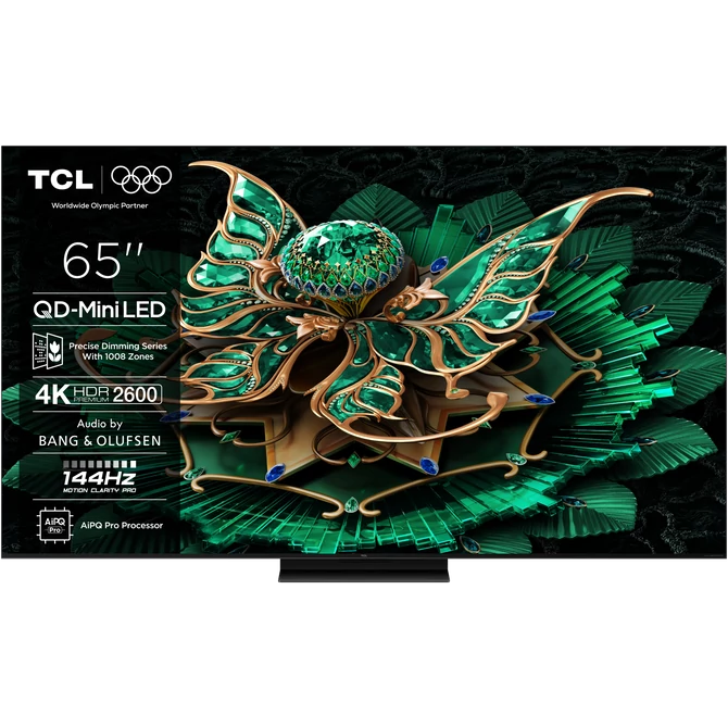 TCL 65C7K LED Televízió 165cm 4K QD-MiniLED HDR Google TV