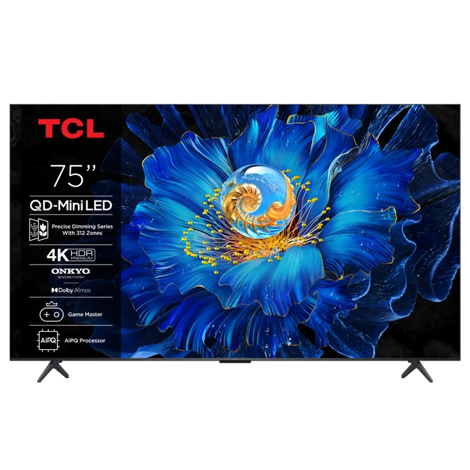 TCL 75C6KS LED Televízió 189cm 4K QD-MiniLED HDR Google TV
