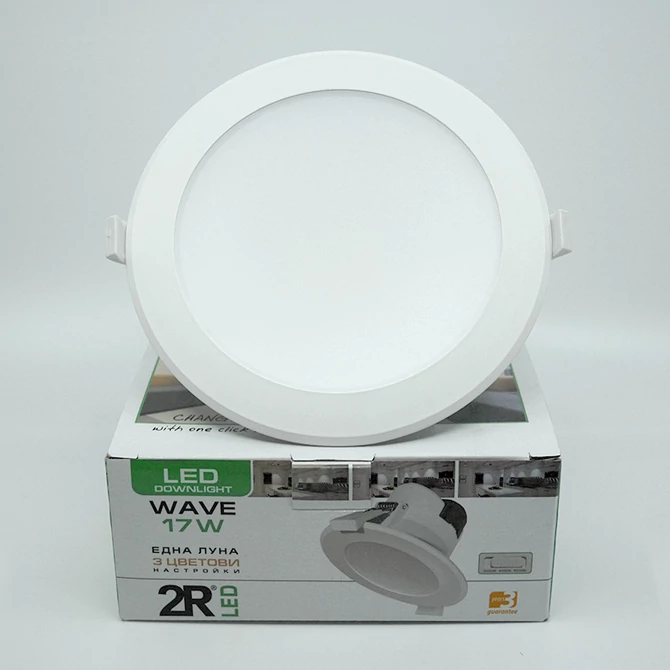WAVE R150 17W 3 WHITE Dimmelhető mélysugárzó