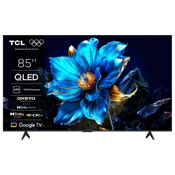 TCL 85P7K LED Televízió 215cm 4K QLED HDR Google TV