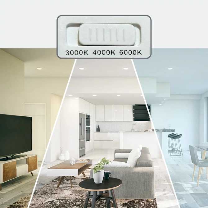 WAVE R150 17W 3 WHITE Dimmelhető mélysugárzó