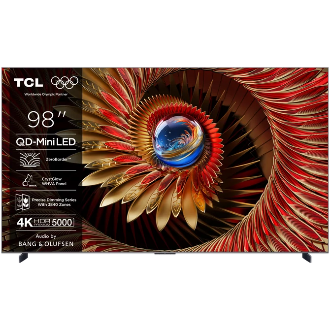 TCL 98C8K LED Televízió 248cm 4K QD-MiniLED HDR Google TV