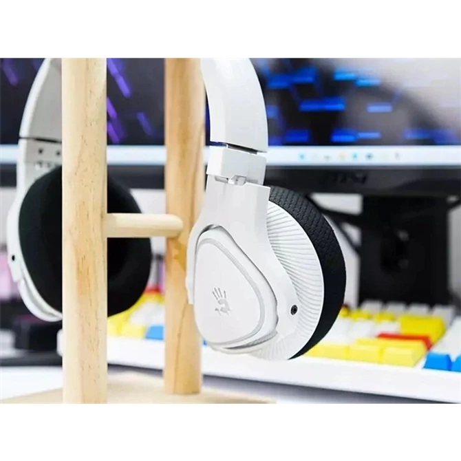 A4-Tech Bloody MR710 Multi-platform vezeték nélküli RGB szürke gamer headset