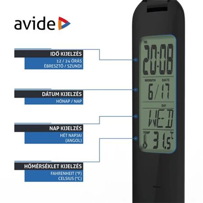 Asztali lámpa, LED, 4W, AVIDE 