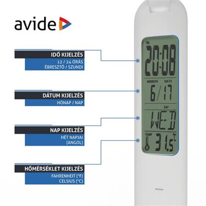 Asztali lámpa, LED, 4W, AVIDE 