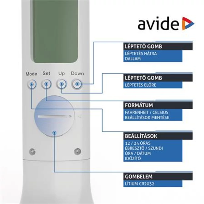 Asztali lámpa, LED, 4W, AVIDE 