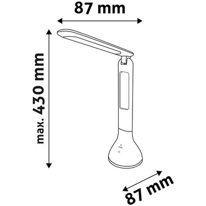 Asztali lámpa, LED, 4W, AVIDE 