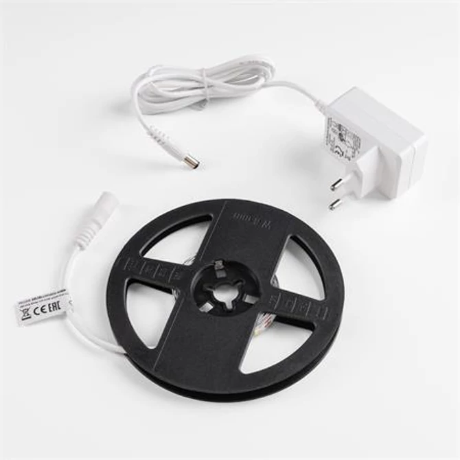 LED szalag, 2m, 120 LED, 4,8W, 960lm, fehér, 4000K, AVIDE