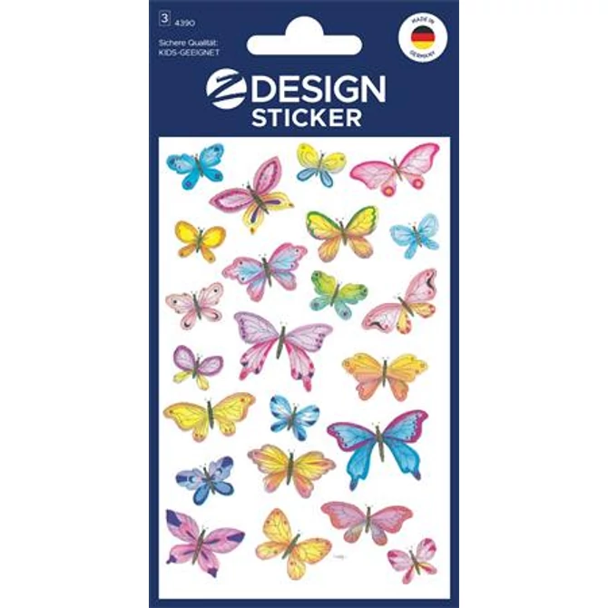 Matrica, papír, 3 ív, 76x120 mm, AVERY ZWECKFORM, 