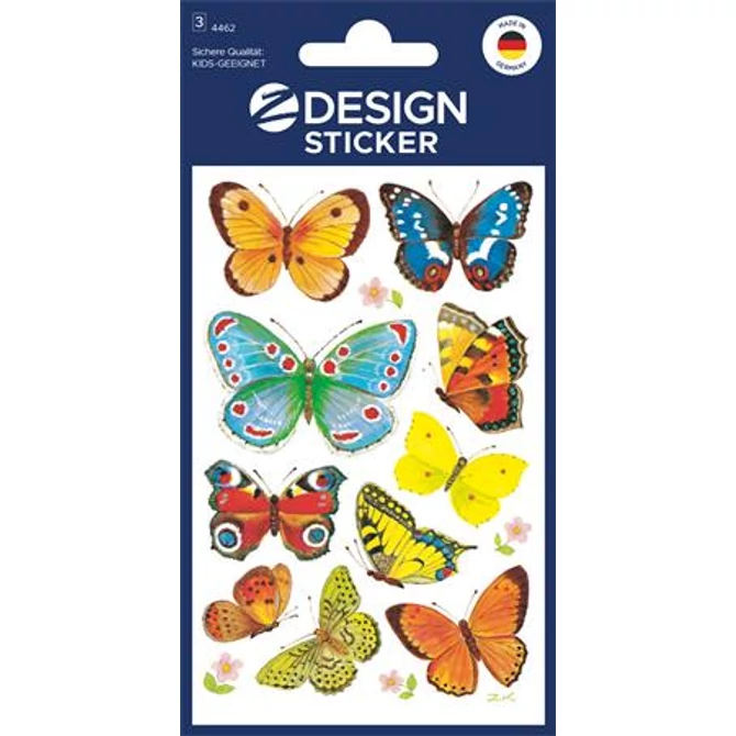 Matrica, papír, 3 ív, 76x120 mm, AVERY ZWECKFORM, 