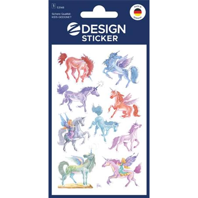 Matrica, papír, 1 ív, 76x120 mm, AVERY ZWECKFORM, 