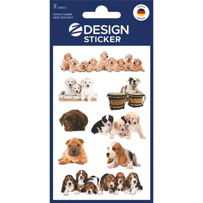 Matrica, papír,  3 ív, 76x120 mm, AVERY ZWECKFORM, 