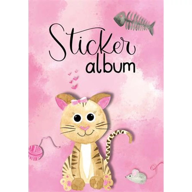 Matricagyűjtő album, A5, AVERY ZWECKFORM, cica