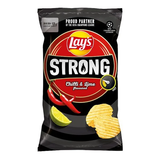 Burgonyachips LAY`S Strong chillis-limeos 120 g