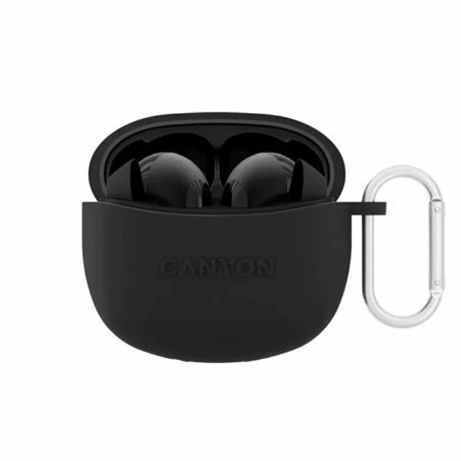 Fülhallgató, TWS vezeték nélküli, Bluetooth 5.3, CANYON 