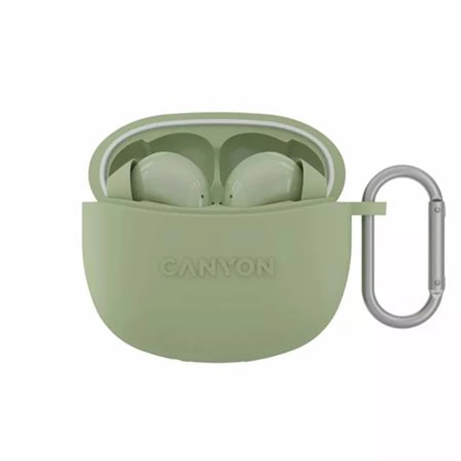 Fülhallgató, TWS vezeték nélküli, Bluetooth 5.3, CANYON 