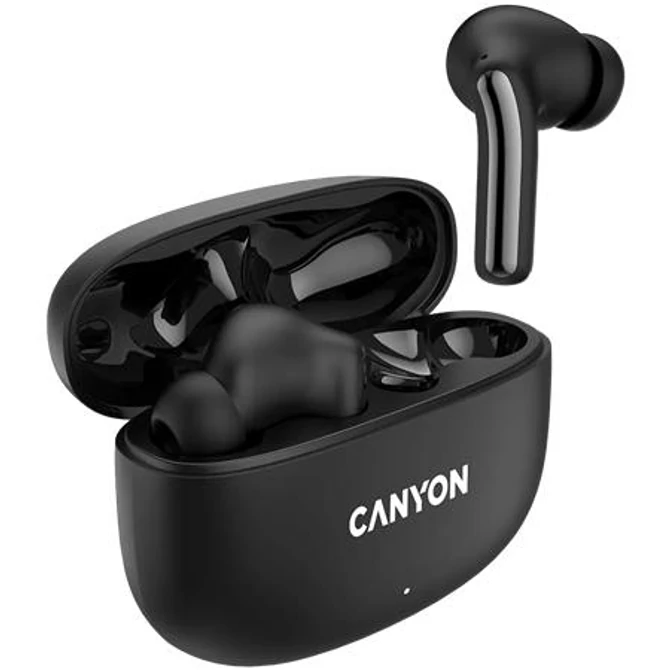Fülhallgató, TWS vezeték nélküli, Bluetooth 5.4, CANYON 