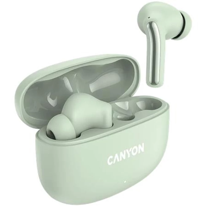 Fülhallgató, TWS vezeték nélküli, Bluetooth 5.4, CANYON 