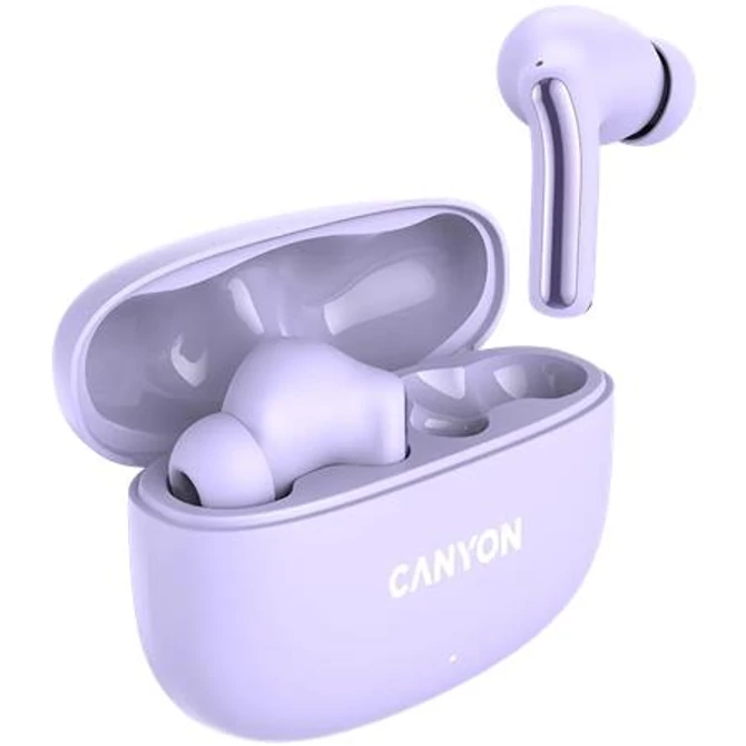 Fülhallgató, TWS vezeték nélküli, Bluetooth 5.4, CANYON 