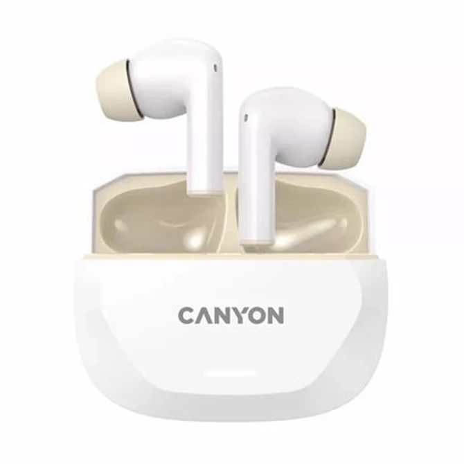 Fülhallgató, TWS vezeték nélküli, Bluetooth 5.4, CANYON 