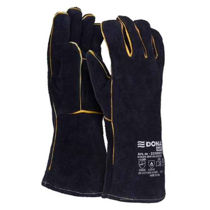 Védőkesztyű, MIG, marhabőr, DONAU 
