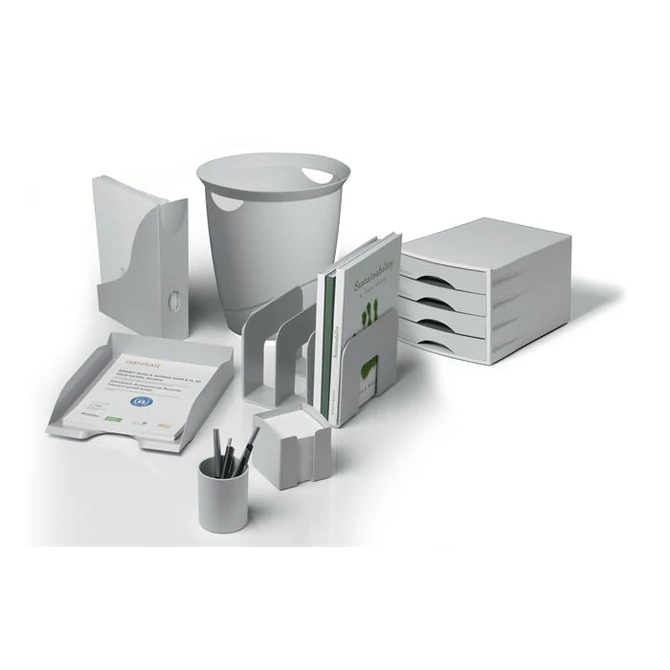 Jegyzettömbtartó, műanyag, 100x100 mm, feltöltve, DURABLE 