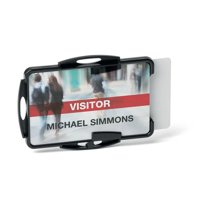 Azonosítókártya-tartó, 2 kártyához, nyitott, DURABLE 