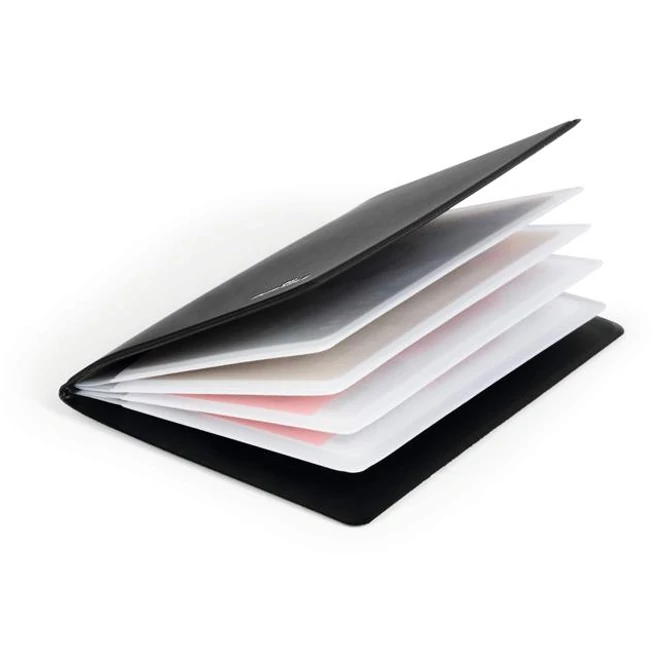 Bankkártyatartó, 8 db-os, RFID védelemmel, DURABLE, fekete