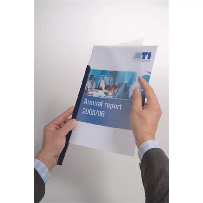 Iratsín, 3mm, 1-30lap, DURABLE, fekete, 100db/cs