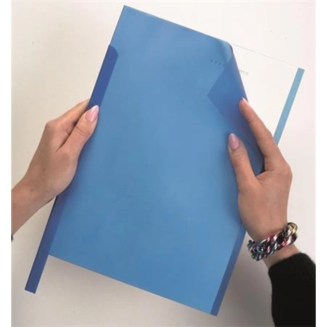 Iratsín lefűzhető 3mm, 100db/doboz, Durable kék