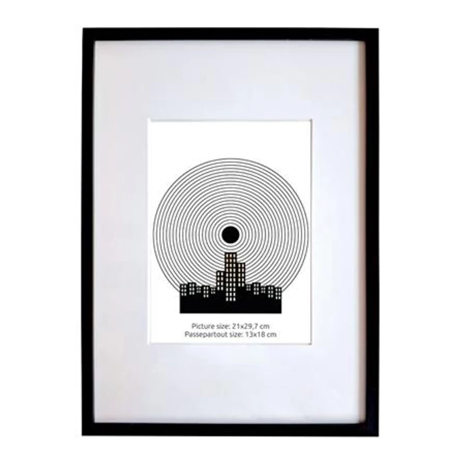 Képkeret, 21x29,7 cm, aluminium keret, 