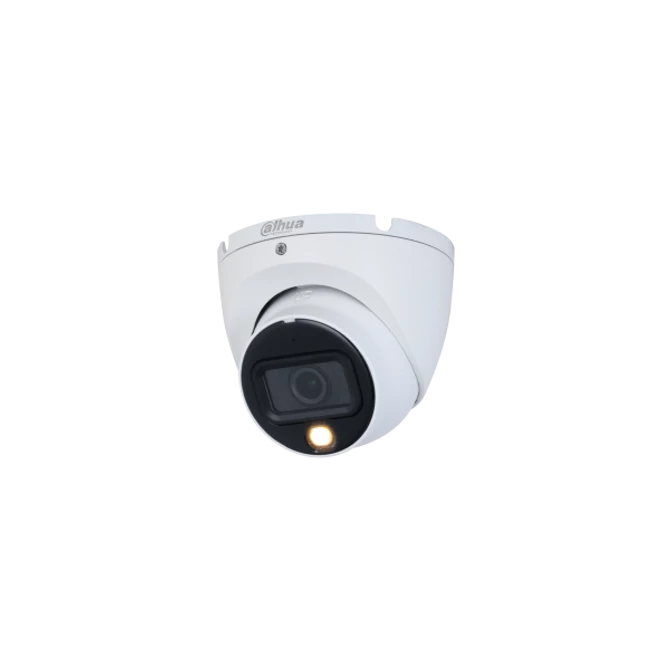 Dahua Analóg dómkamera -  HAC-HDW1200TLM-IL-A (Duallight; 2MP, kültéri, 3,6mm, IR20m+LED20m ICR, IP67, DWDR, mikrofon)