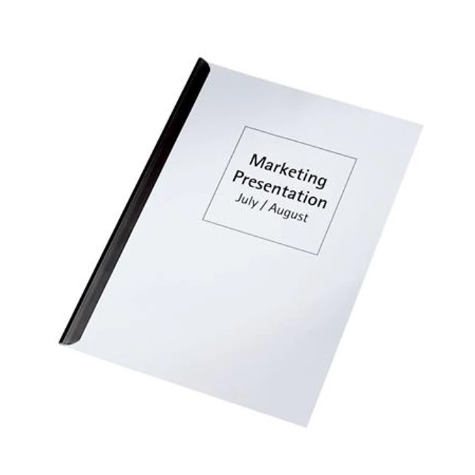 Iratsín, 3mm, 1-30lap, LEITZ, fekete, 50db/cs