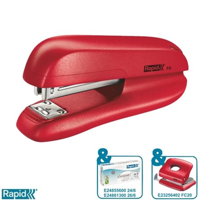 Tűzőgép, 24/6, 26/6, 20 lap, RAPID 
