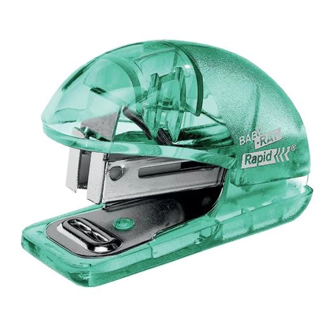 Tűzőgép, mini, 24/6, 26/6, 10 lap, RAPID 